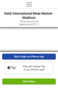 Mobile Screenshot of halalinternationalmeatmarket.com